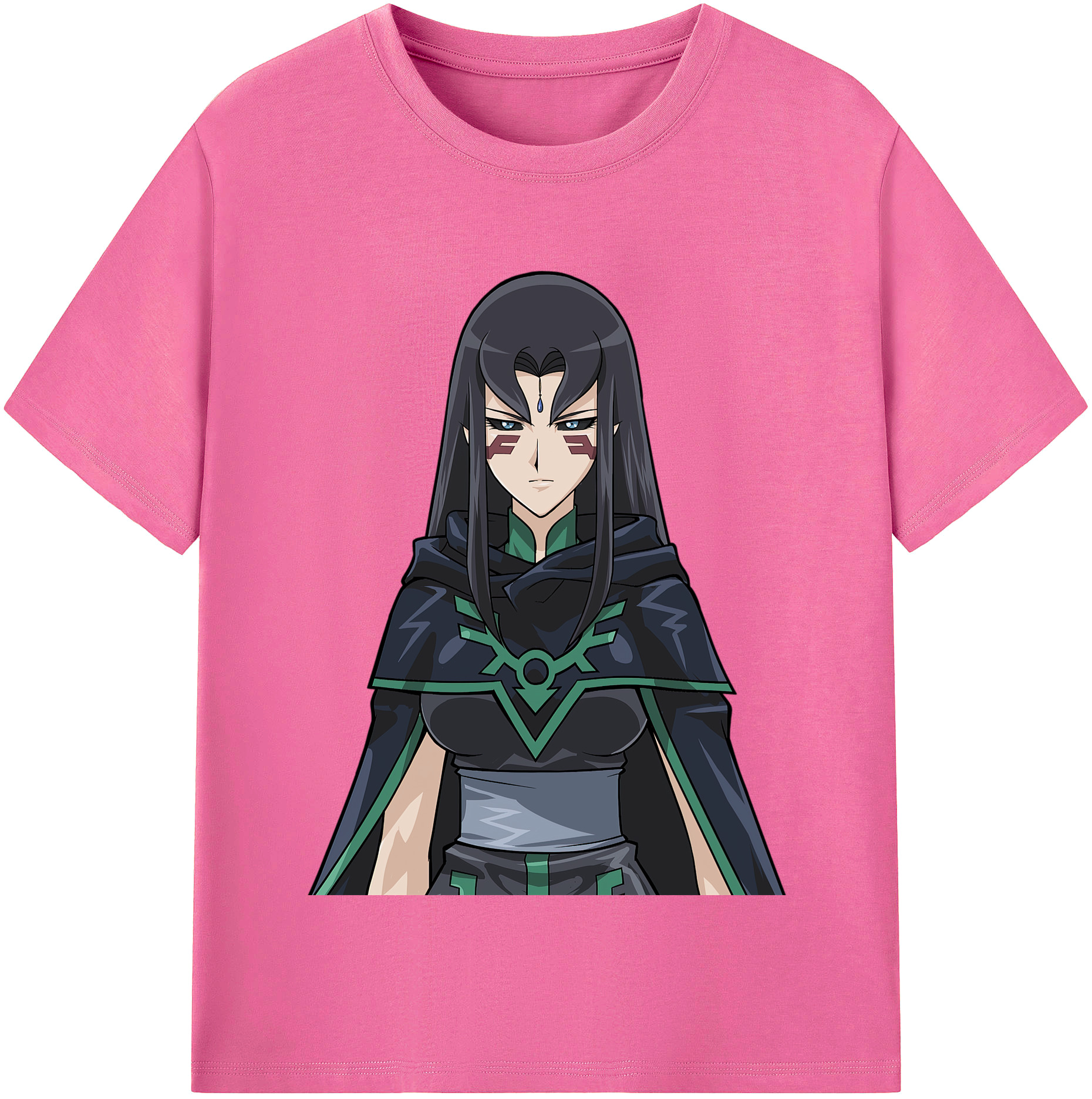 （画像用） 遊☆戯☆王 Yu-Gi-Oh! レディースカジュアルプリントTシャツ（綿100％）